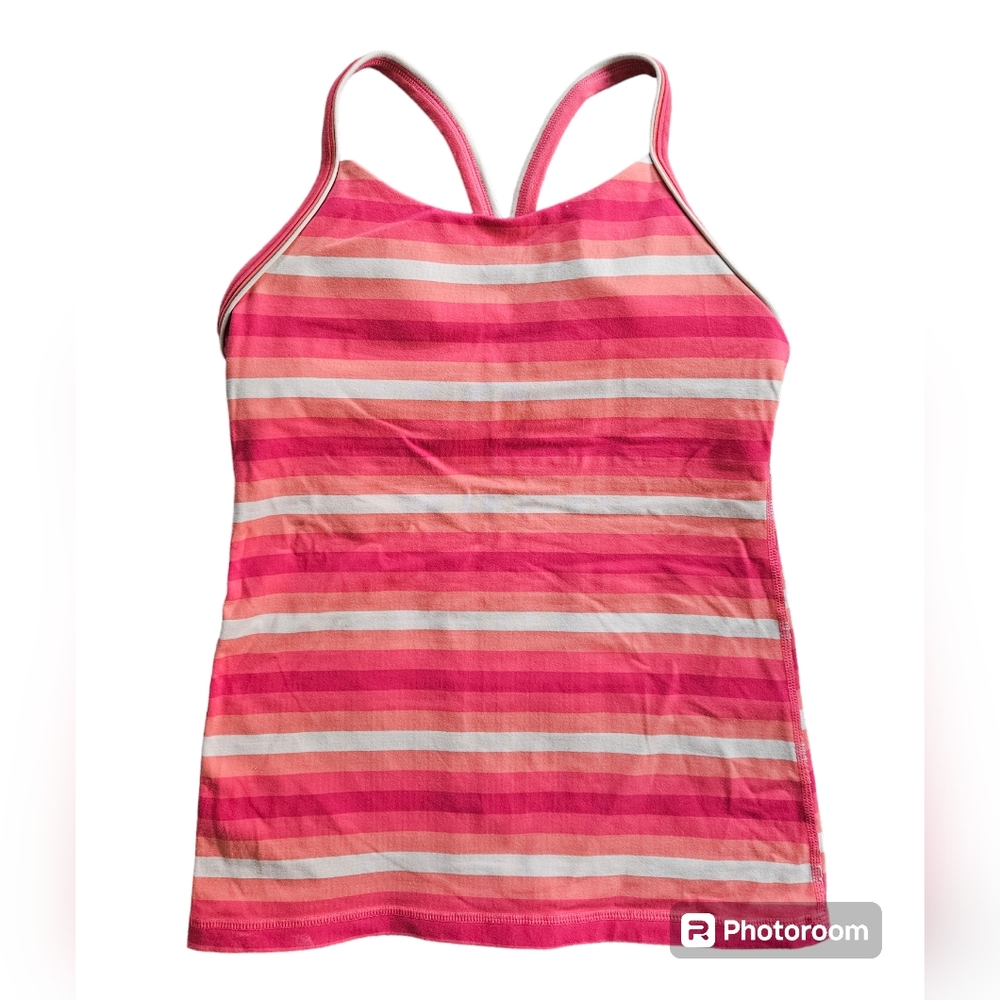 Lululemon 6 power y workout tank top yoga small